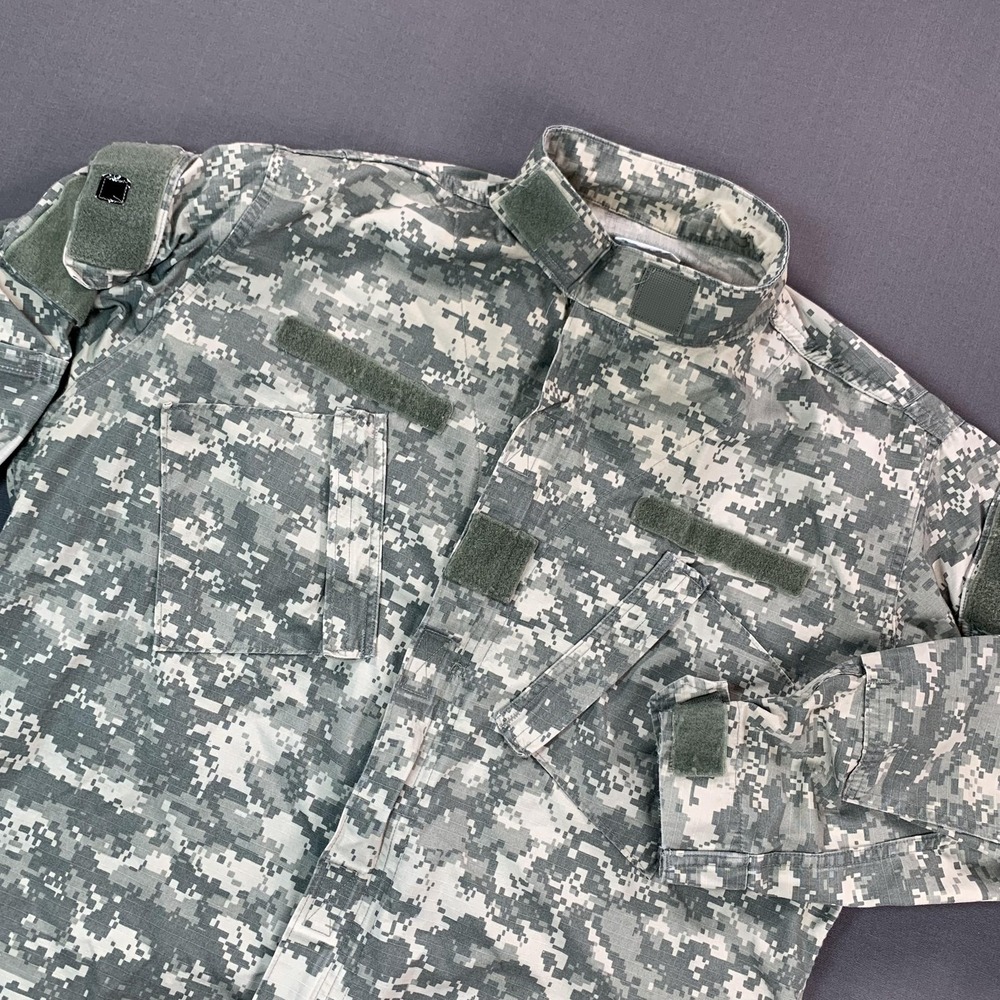 Golden Manufacturing Co Jacket Men LG Green Digital Camo Army Combat Uniform ACU